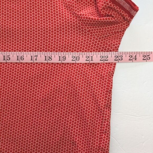 Ted Baker Polo Geometric Print Red 6 (US XXL) - Picture 8 of 10